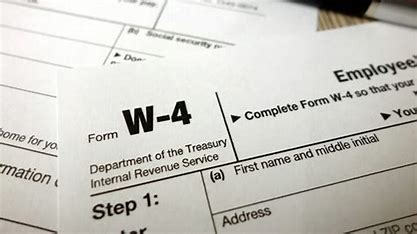 Tất cả thông tin về Mẫu IRS W-4